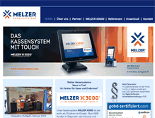 Tablet Screenshot of melzer-kassen.com